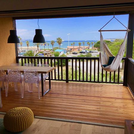 Appartement climatisé refait à neuf - VUE MER Saint-Tropez - Piscine- 50m plage Gassin Exterior foto